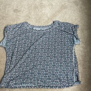 Patterned crop top